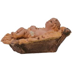 Bambinello nella culla serie 10 cm 2