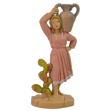 Donna con anfora 10 cm lux in pvc