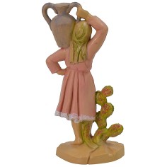 Donna con anfora 10 cm lux in pvc 2