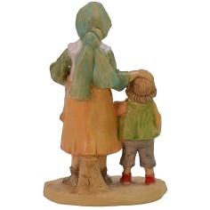 Madre con niño 10 cm lux en pvc Mundo Belenes 2