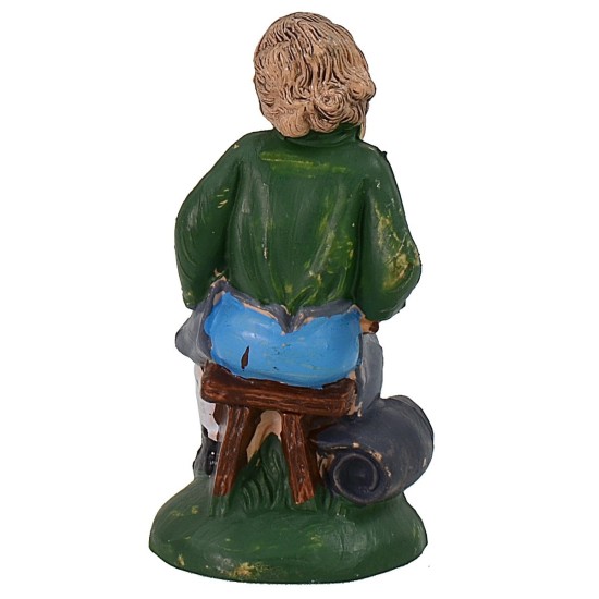 Calzolaio serie 10 cm color in pvc Mondo Presepi