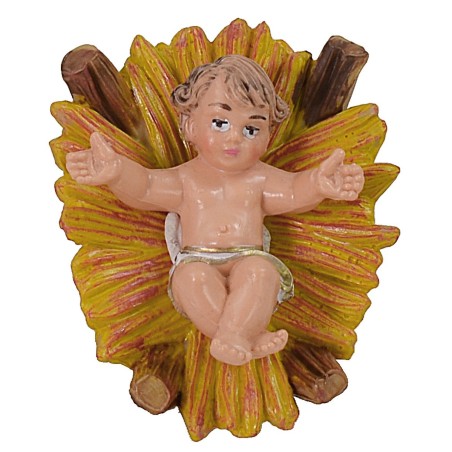 Natività set 3 pz in pvc serie 10 cm Mondo Presepi