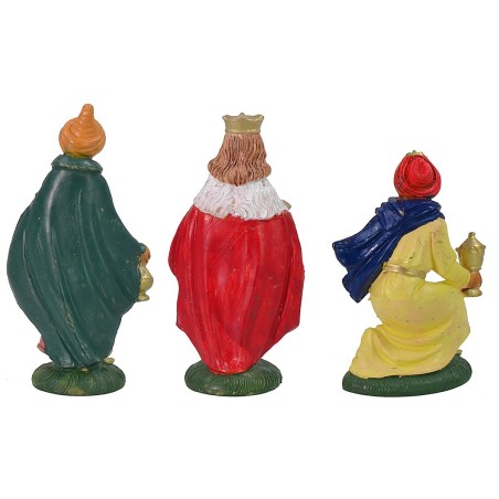 Tre Re Magi 10 cm color in pvc Mondo Presepi