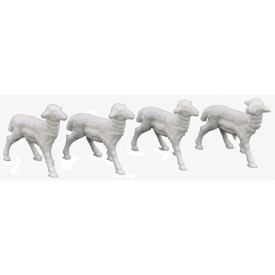 Set of 12 Sheep, cm 2x1. 5 Art. W01