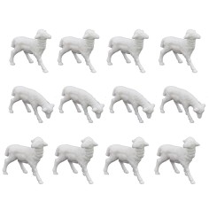 Set 12 Sheep cm 4x3 - Cod. W03