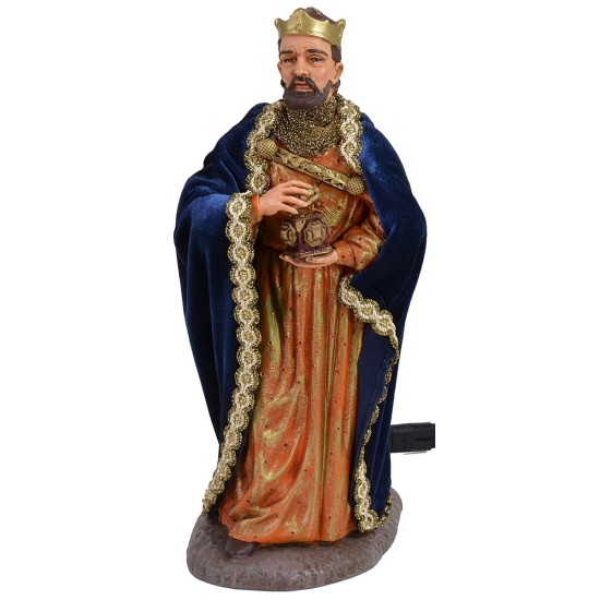 Re Bianco 30 cm in movimento Pigini pigini, movimento, bianco