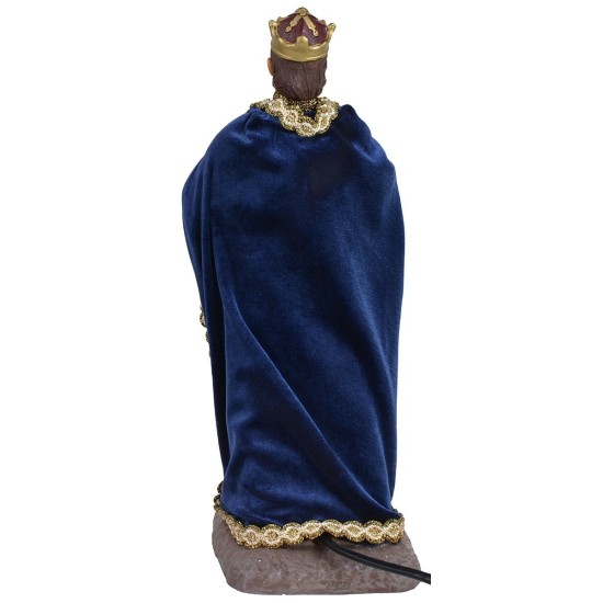 Rey Blanco 30 cm en movimiento Pigini pigini, movimiento, blanco