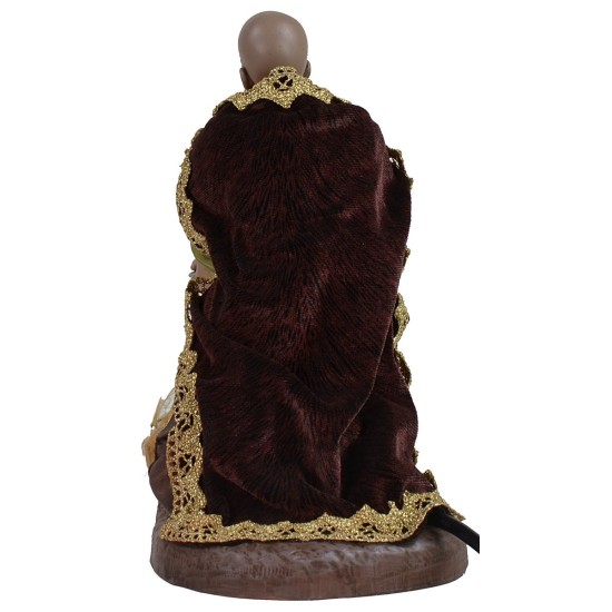 Re Mulatto 30 cm in movimento Pigini pigini, movimento