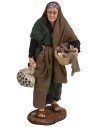 Vecchia con cesti 30 cm Pigini Mondo Presepi