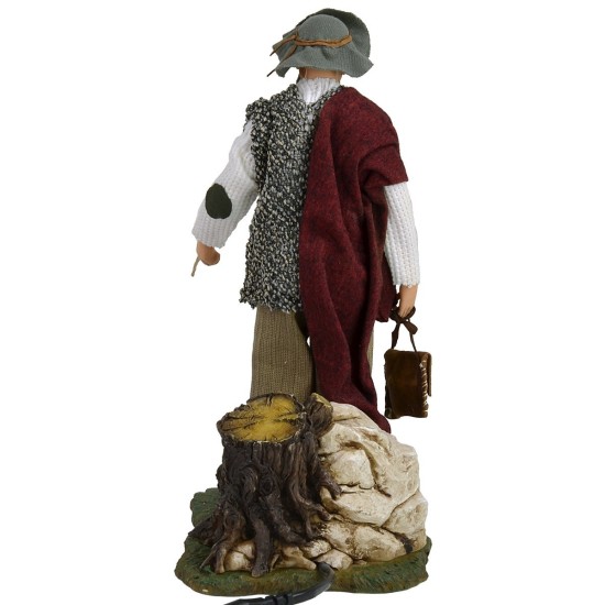 Pastore con bastone doppio movimento 30 cm Pigini