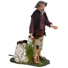 Elemosinante in movimento 30 cm Pigini Mondo Presepi 2