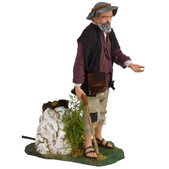 Limosnero en movimiento 30 cm Pigini Mondo Presepi