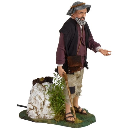 Elemosinante in movimento 30 cm Pigini