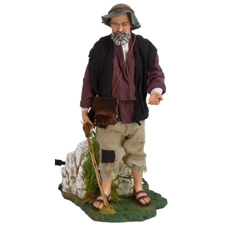 Limosnero en movimiento 30 cm Pigini Mondo Presepi