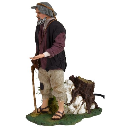 Limosnero en movimiento 30 cm Pigini Mondo Presepi