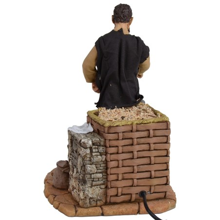 Bottaio 30 cm in movimento Pigini Mondo Presepi