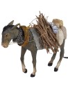 Burro con carga en movimiento Pigini para estatuas de 30 cm