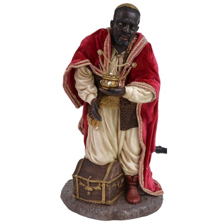 Re Nero 30 cm in movimento Pigini pigini, altezza, movimento