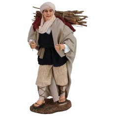 Hombre con haz de leña 30 cm Pigini Mundo Belenes