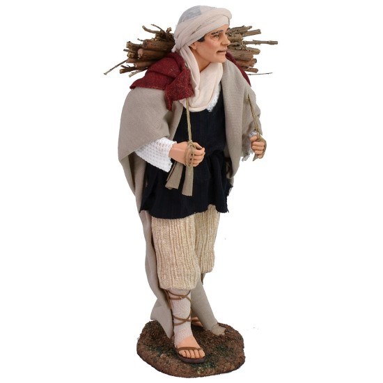 Hombre con haz de leña 30 cm Pigini Mundo Belenes