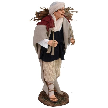 Hombre con haz de leña 30 cm Pigini Mundo Belenes