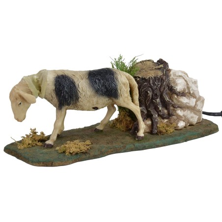Oveja manchada en movimiento para estatuas de 30 cm