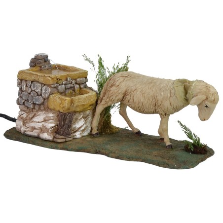 Pecora in movimento per statue da 30 cm