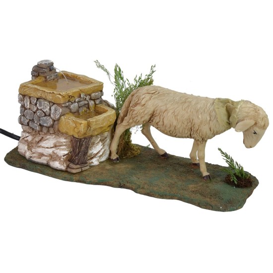 Pecora in movimento per statue da 30 cm