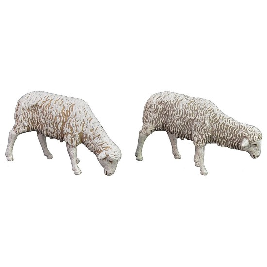 Set de 4 ovejas Landi Moranduzzo para estatuas de 12 cm