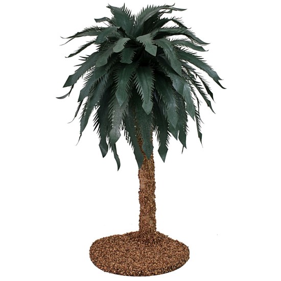 Palma con foglie modellabili h 28cm