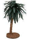 Palm tree with malleable leaves h 28cm