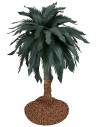 Palma con foglie modellabili h 28cm