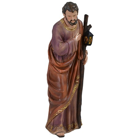 Natività 3 soggetti in resina serie 40 cm resina, giuseppe