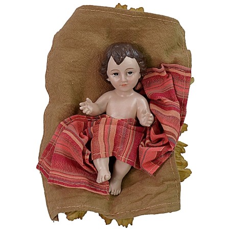 Natività 3 soggetti in resina h 30 cm