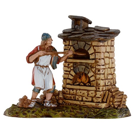 Set 4 scene mestieri 10 cm Landi Moranduzzo