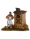 Set 4 scene mestieri 10 cm Landi Moranduzzo Mondo Presepi