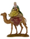 Tres Reyes Magos en camello serie 10 cm Landi Moranduzzo