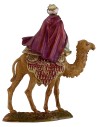 Tres Reyes Magos en camello serie 10 cm Landi Moranduzzo