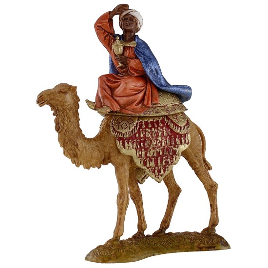 Tre Re Magi a cammello serie 10 cm Landi Moranduzzo