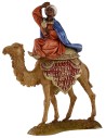Tres Reyes Magos en camello serie 10 cm Landi Moranduzzo