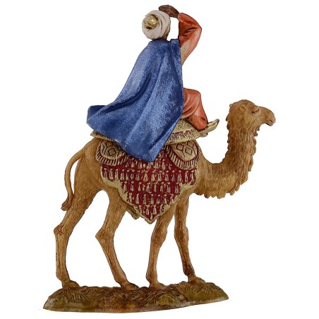 Tres Reyes Magos en camello serie 10 cm Landi Moranduzzo Mundo