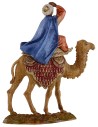 Tres Reyes Magos en camello serie 10 cm Landi Moranduzzo