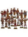 Conjunto de 16 personajes de 10 cm Landi Moranduzzo