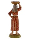 Donna con cesto sul capo 10 cm Landi Moranduzzo Mondo Presepi