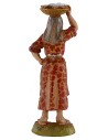 Woman with basket on her head 10 cm Landi Moranduzzo