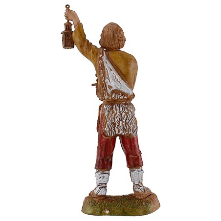 Ragazzo con lanterna 10 cm Landi Moranduzzo Mondo Presepi