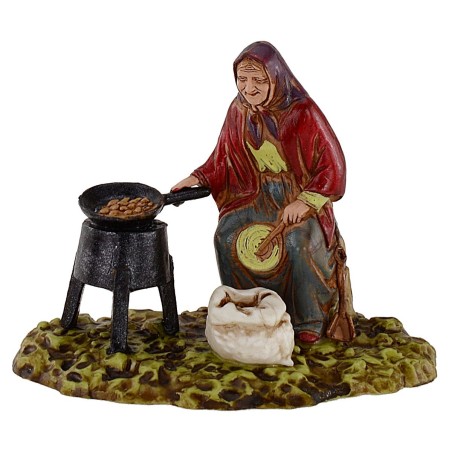 Castagnara scena serie 10 cm Landi Moranduzzo Mondo Presepi