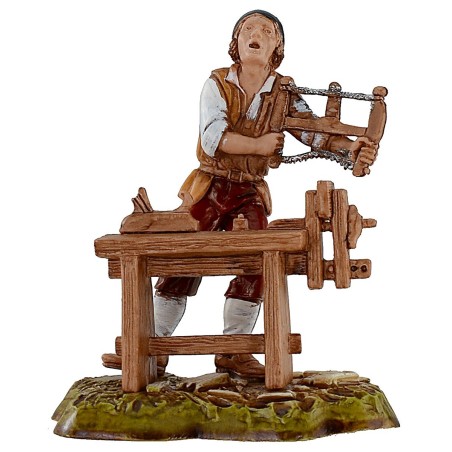 Conjunto de 4 escenas de oficios serie 10 cm Landi Moranduzzo