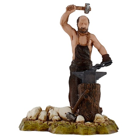 Conjunto de 4 escenas de oficios serie 10 cm Landi Moranduzzo