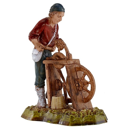 Afilador 10 cm Landi Moranduzzo Mundo Pesebres